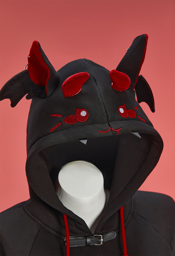 Micotaku Devil Bat Hoodie