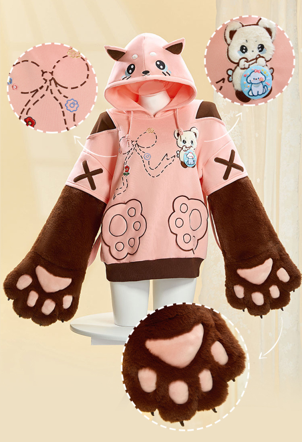 Micotaku Puppy Paw Hoodie