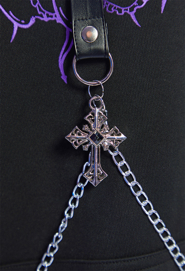 Micotaku Gothic Bunny Paw Hoodie