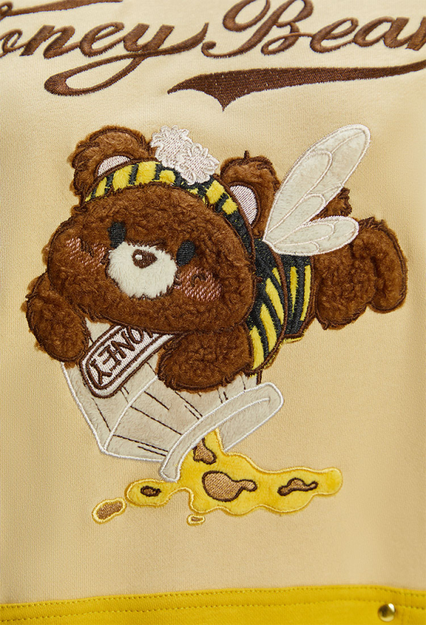Micotaku Honey Bear Paw Hoodie