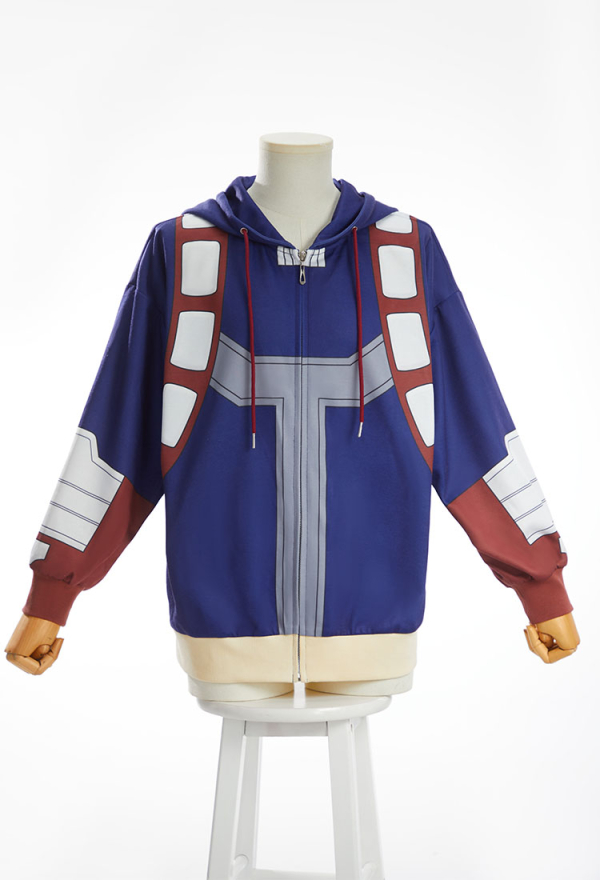 Officially Licensed My Hero Academia Shoto Todoroki Costume Set Inspired Hoodie
