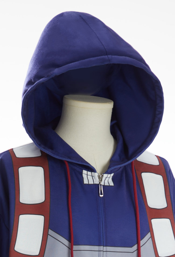 Officially Licensed My Hero Academia Shoto Todoroki Costume Set Inspired Hoodie