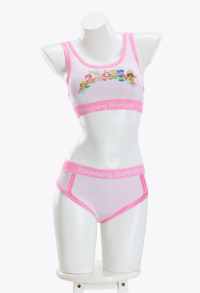 Officially Licensed Strawberry Shortcake Tank Top & Shorts Casual Summer Loungewear Shorts Sets