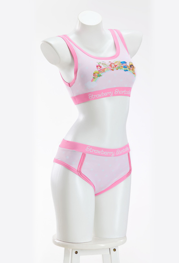 Officially Licensed Strawberry Shortcake Tank Top & Shorts Casual Summer Loungewear Shorts Sets Officially Licensed Strawberry Shortcake Tank Top & Shorts Casual Summer Loungewear Shorts Sets