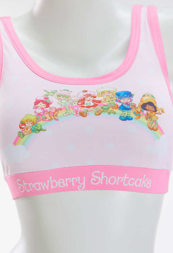 Officially Licensed Strawberry Shortcake Tank Top & Shorts Casual Summer Loungewear Shorts Sets Officially Licensed Strawberry Shortcake Tank Top & Shorts Casual Summer Loungewear Shorts Sets