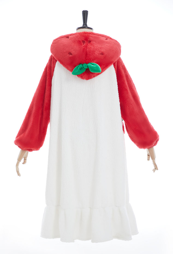 Officially Licensed Strawberry Shortcake Plush Homewear Pajama