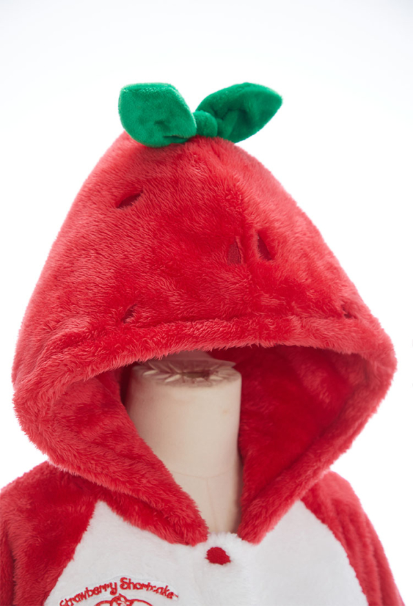 Officially Licensed Strawberry Shortcake Plush Homewear Pajama