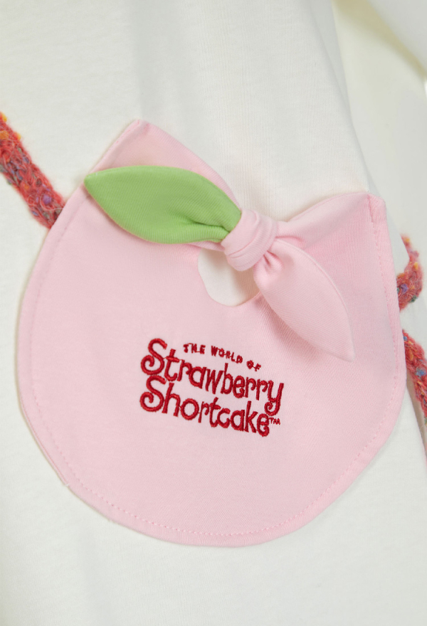 Officially Licensed Strawberry Shortcake T-Shirt Dress with a Stuffed Pocket