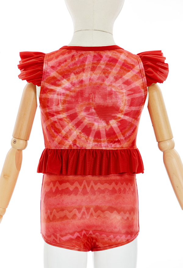 Officially Licensed Miraculous Ladybug Girls Two - Piece Swimsuit