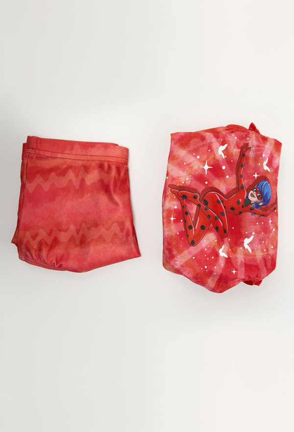Officially Licensed Miraculous Ladybug Girls Two - Piece Swimsuit