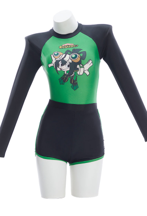 Officially Licensed My Hero Academia Tsuyu Asui One Piece Swimsuit