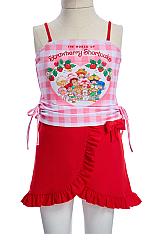 Officially Licensed Strawberry Shortcake Girls’ Two-Piece Swimsuit Set