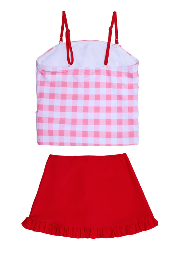 Officially Licensed Strawberry Shortcake Girls’ Two-Piece Swimsuit Set