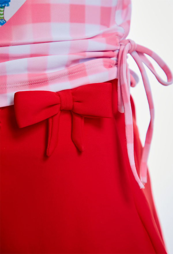 Officially Licensed Strawberry Shortcake Girls’ Two-Piece Swimsuit Set