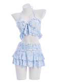 Officially Licensed Strawberry Shortcake Women’s Two-Piece Tie-Up Swimsuit