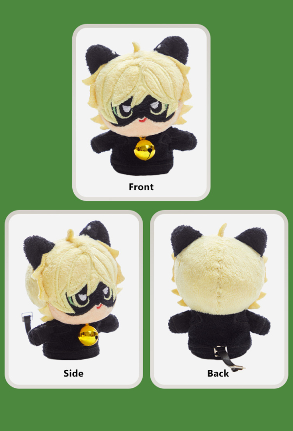 Officially Licensed Miraculous Cat Noir Finger Puppet Kit DIY Sewing Kit