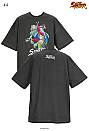 Officially Licensed Street Fighter Chun-Li Cammy Gradient Print T-shirt