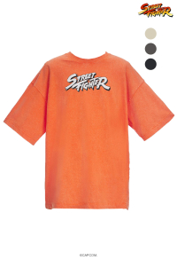 Officially Licensed Street Fighter Classic Fitness Printed T-Shirt 4 Colors