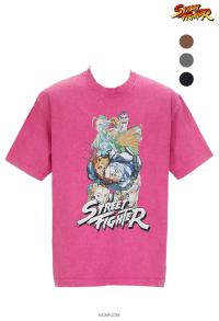 Officially Licensed Street Fighter Classic Group Photo T-Shirt in 4 Colors