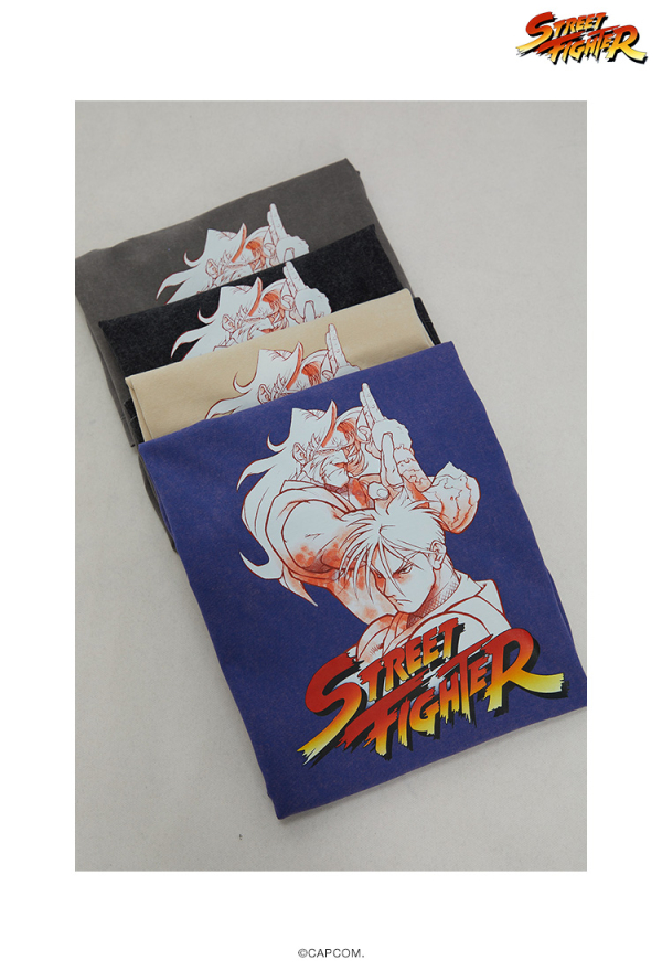 Officially Licensed Street Fighter Guy Graphic T-Shirt - 4 Colors Available