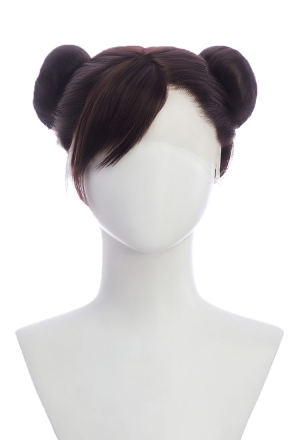 Officially Licensed Street Fighter Classic Chun-Li Cosplay Lace Wig