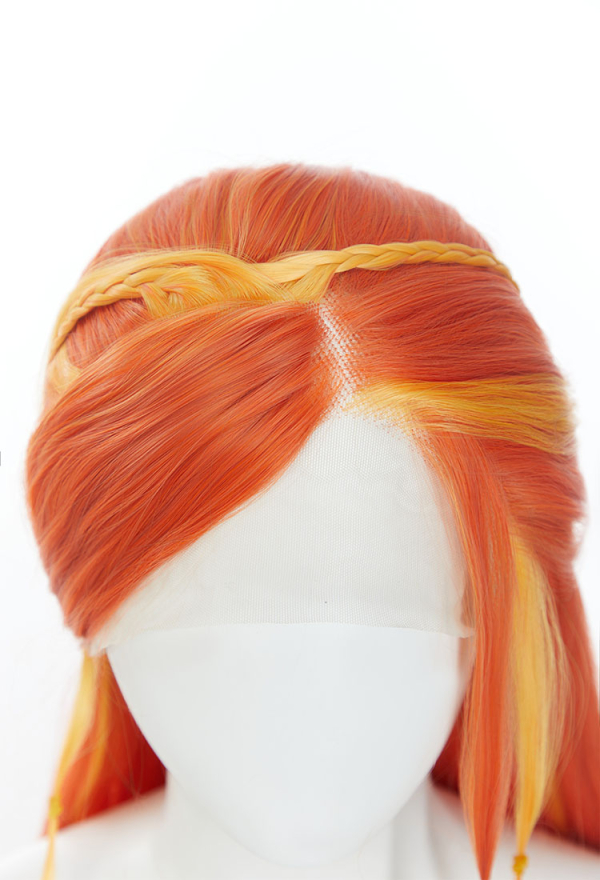 Officially Licensed Winx Club Bloom Lace Front Wig