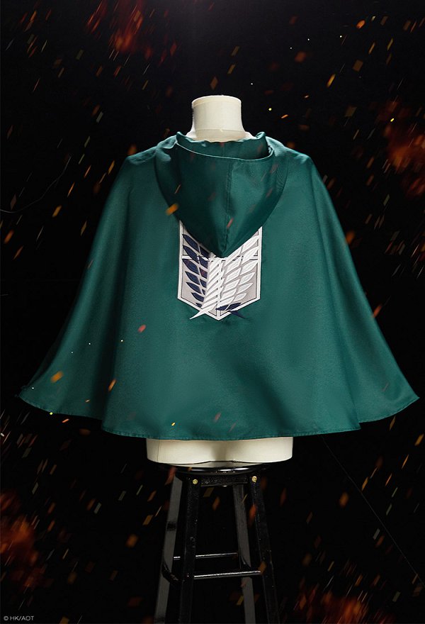 Attack On Titan Scouting Legion Cloak – Cosplay Grade Cape – Cotton, New With Tags