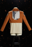 Officially Licensed Attack on Titan Survey Corps Jacket Cosplay Costume