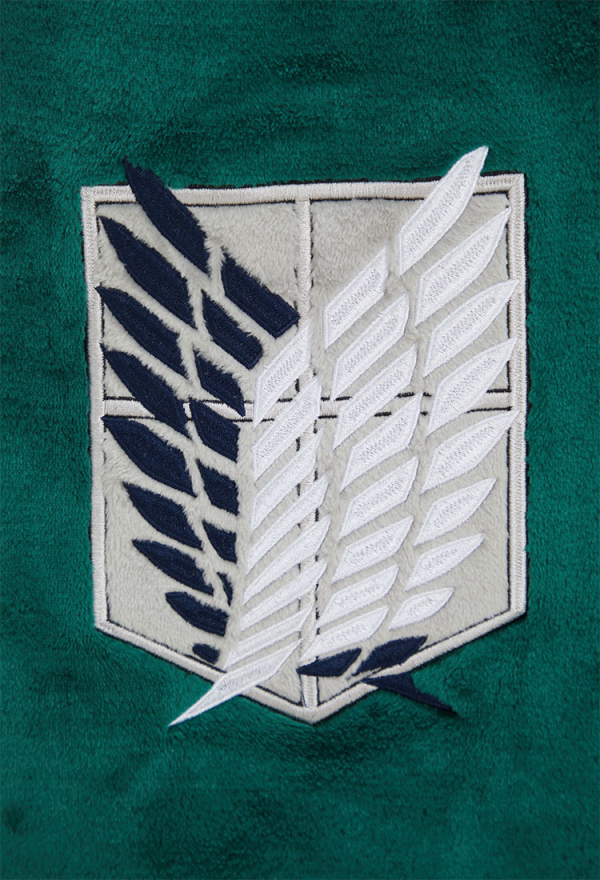 Official Licensed Attack on Titan Kids Survey Corps Plush Cloak with Wings of Freedom