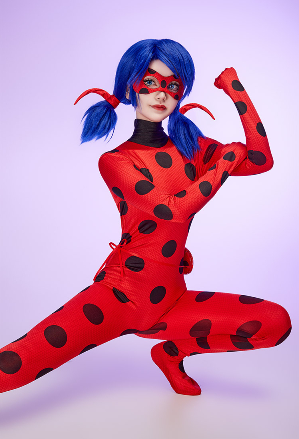 Officially Licensed Miraculous Ladybug 3D Cosplay Jumpsuit