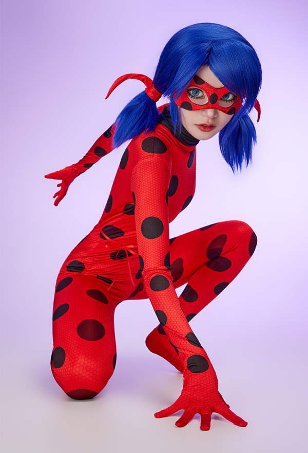 Officially Licensed Miraculous Ladybug 3D Cosplay Jumpsuit