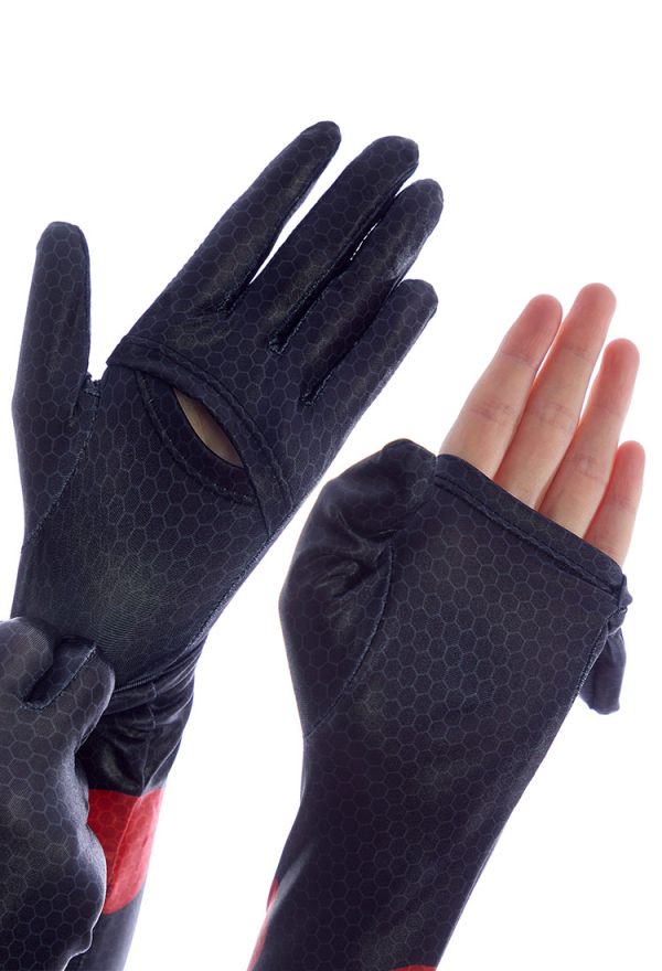 Officially Licensed Miraculous Shadybug Cosplay Costume | Jumpsuit for Halloween Costume