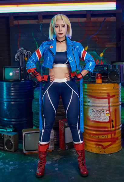 Officially Licensed Street Fighter 6 Cammy Cosplay Costume Full Set Halloween Costume