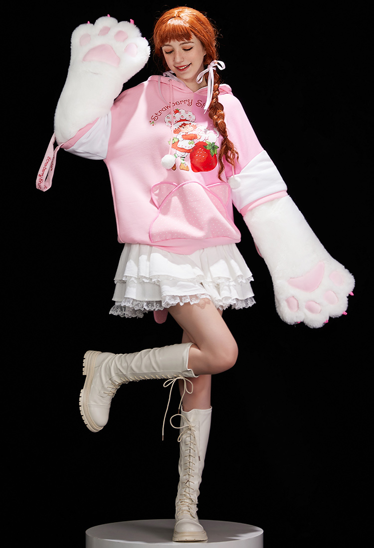 Strawberry Shortcake Marshmallow Hoodie Strawberry Shortcake Outfit