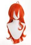 Officially Licensed Winx Club Bloom Cosplay Wig | Red Wave Wig for Halloween Costume